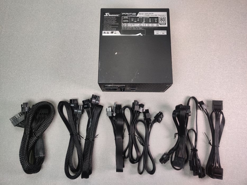 Seasonic Prime Ultra 850 Titanium (SSR-850TR) Блок живлення 850Вт
