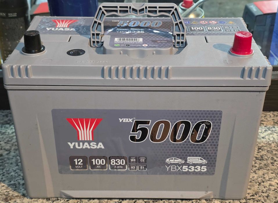 YUASA 100Ah 830A YBX5335 12V Akumulator Nissan Patrol Mitsubishi Pajer