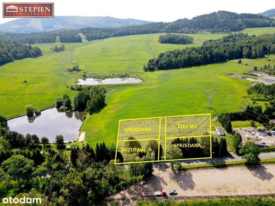 Działka w otulinie Parku Krajobrazowego