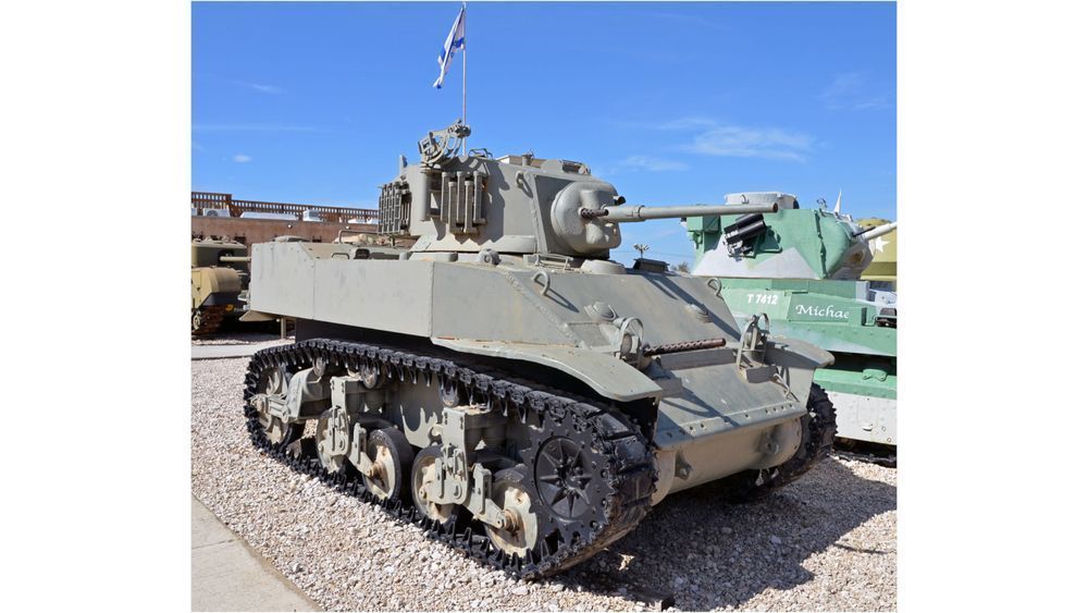 Klocki Czołg Amerykański M5A1 Stuart Armia Wojsko