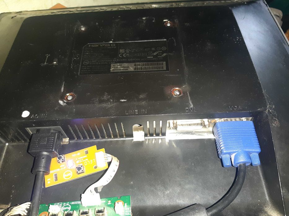 Монітор Hanns.G HQ191D | 19" | VGA, DVI, 1280 x 1024, 5 мс, 5:4