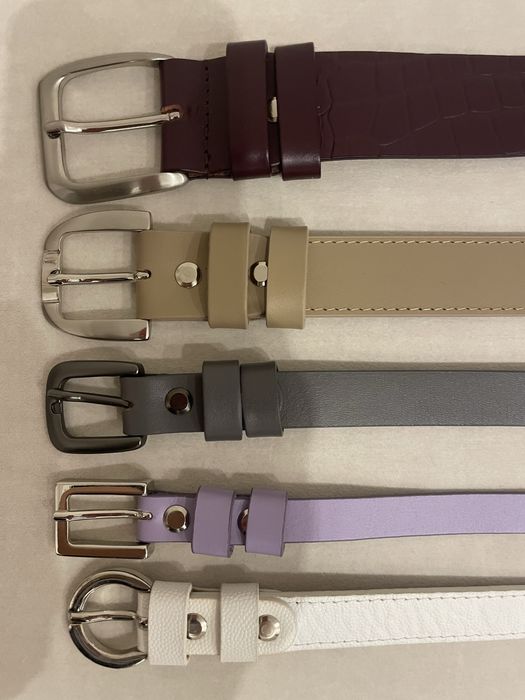 Ремінь новий . Шкіра . Жіночий . ViF