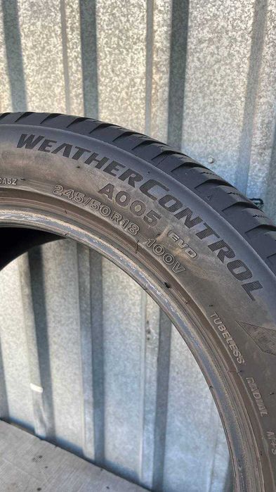 Шини б/у 245 50 R18 Bridgestone WeatherControl A005evo