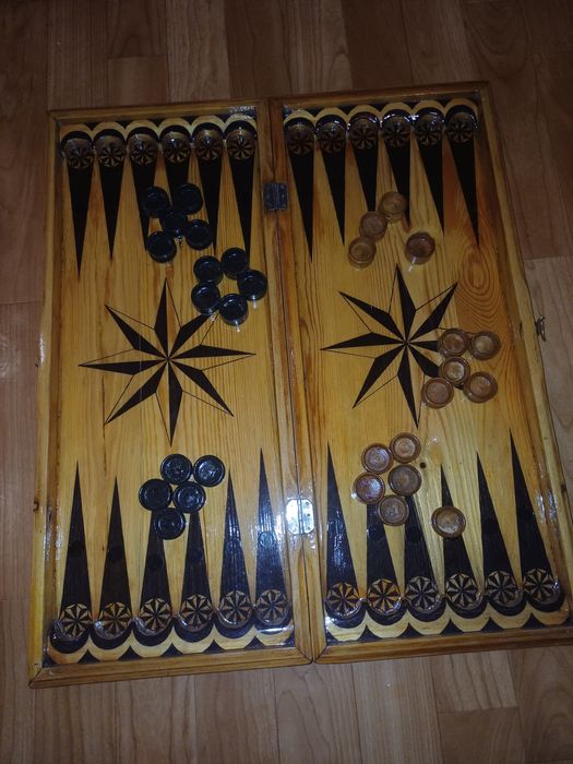 Нарды ручная работа