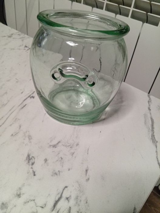 Komplet Vidreco szklana  beczka Puchatka