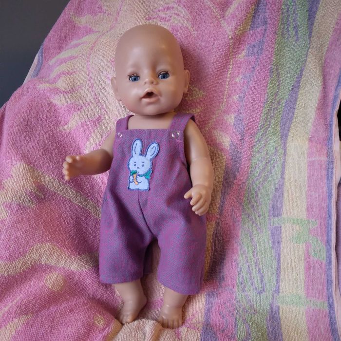 Ubranka, kombinezon dla lalki Baby Born 43 cm