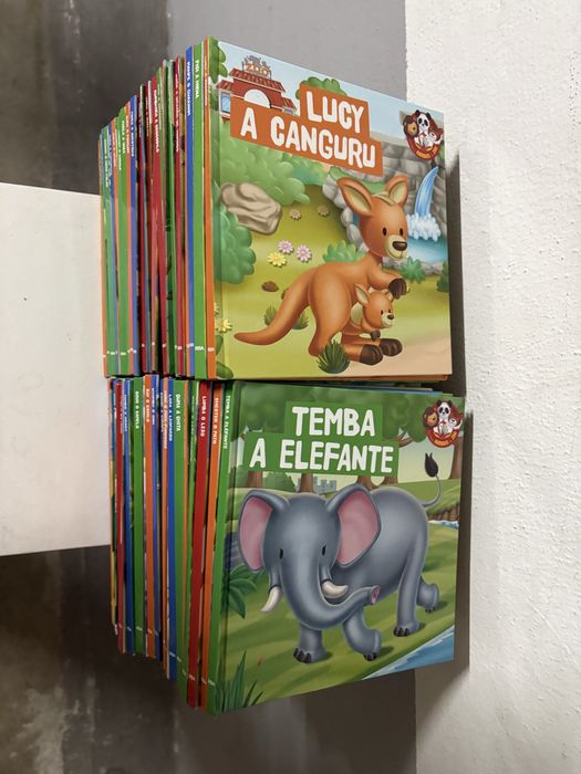 Coleçao de Livros Animais do Zoo