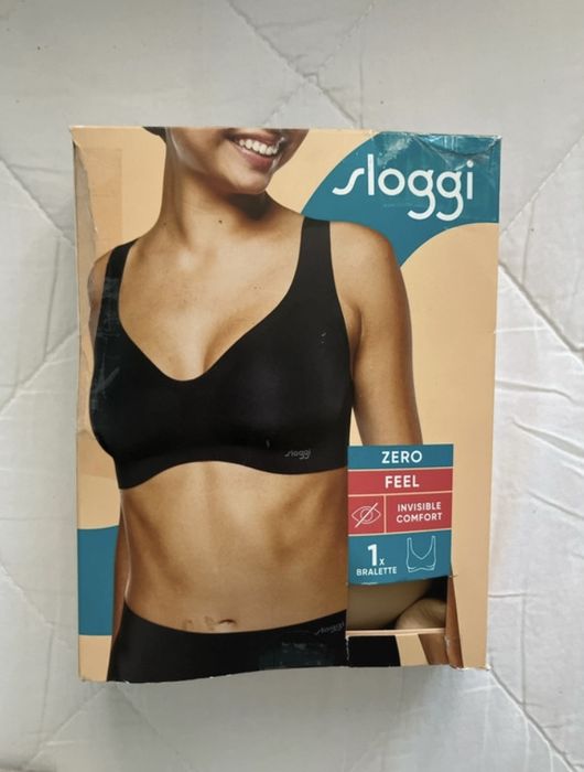 Sloggi L bezszwowy biustonosz z wkładkami push up  rozmiar L