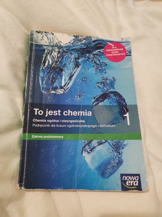 podręcznik do chemii KLASA 1