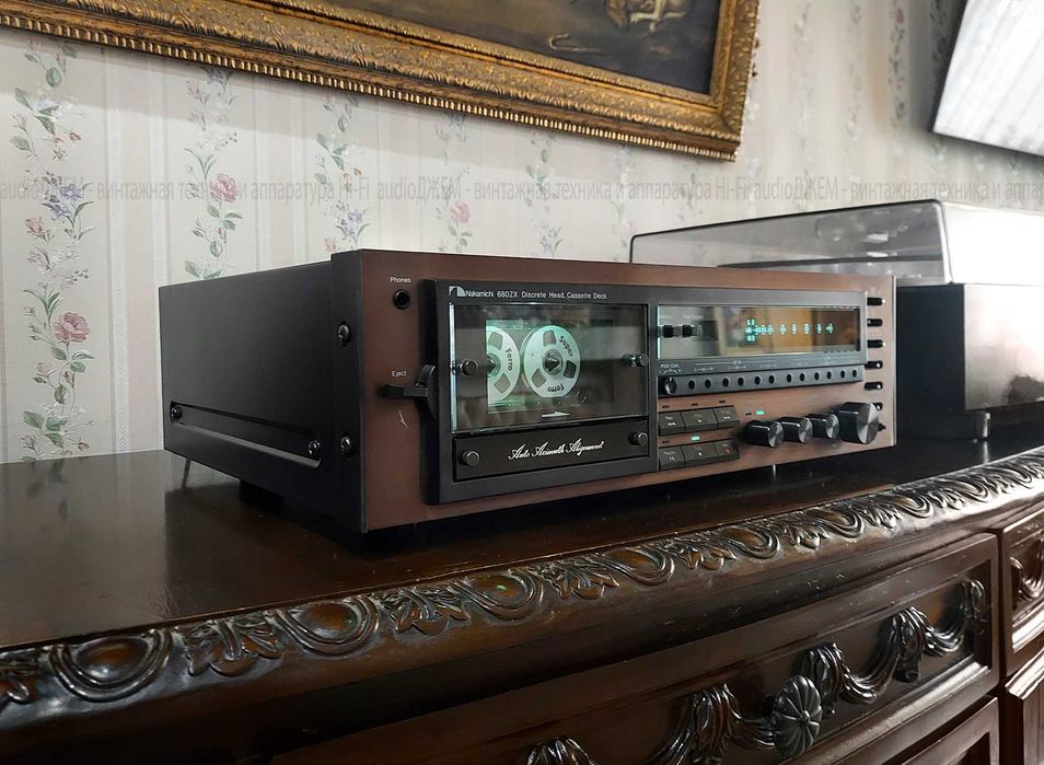 Nakamichi 680ZX — касетна дека  (Made in Japan)