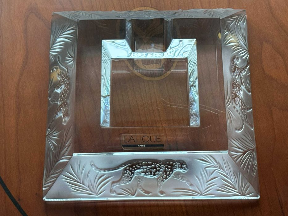 Cristal Lalique France – Cinzeiro Série Jungle