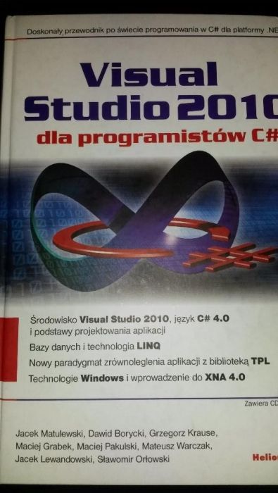 Visual Studio 2010 dla programistów C#