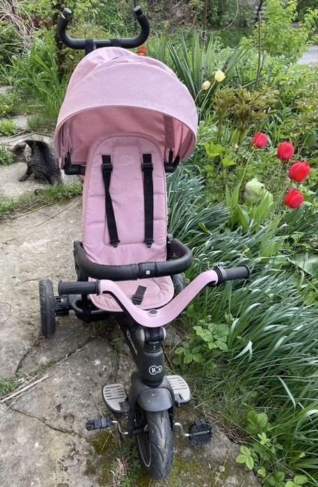 Трехколесный велосипед Kinderkraft Easytwist Mauvelous Pink