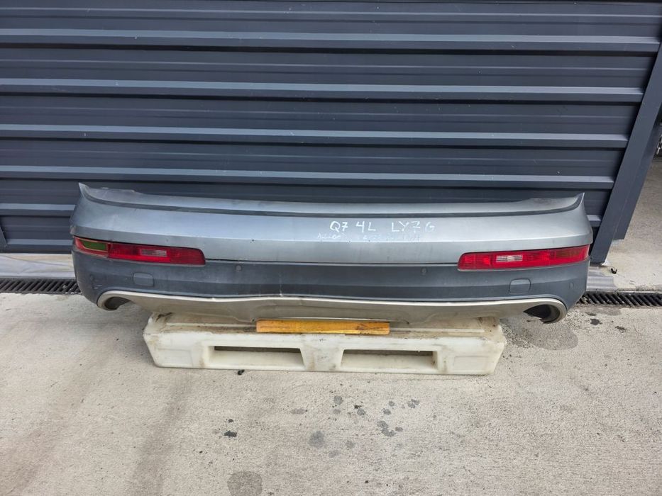 ZDERZAK TYLNI TYŁ AUDI Q7 4L OFFROAD CROSS ALLROAD LY7G PDC HAK KOMPLET !