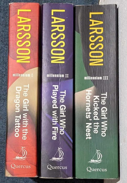Livros Stieg Larsson