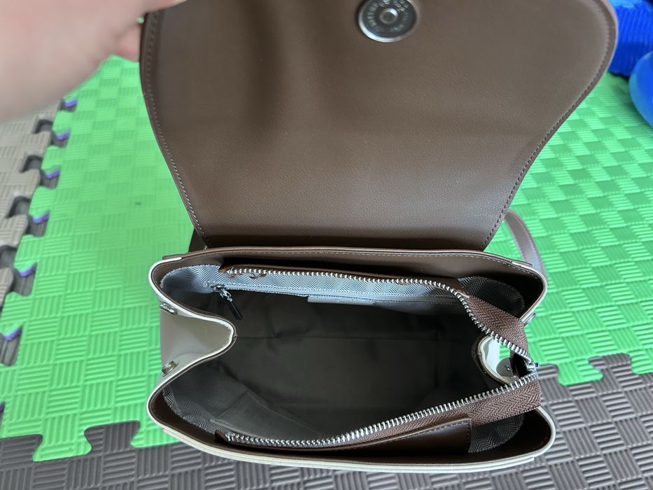 Шкіряний рюкзак сумка