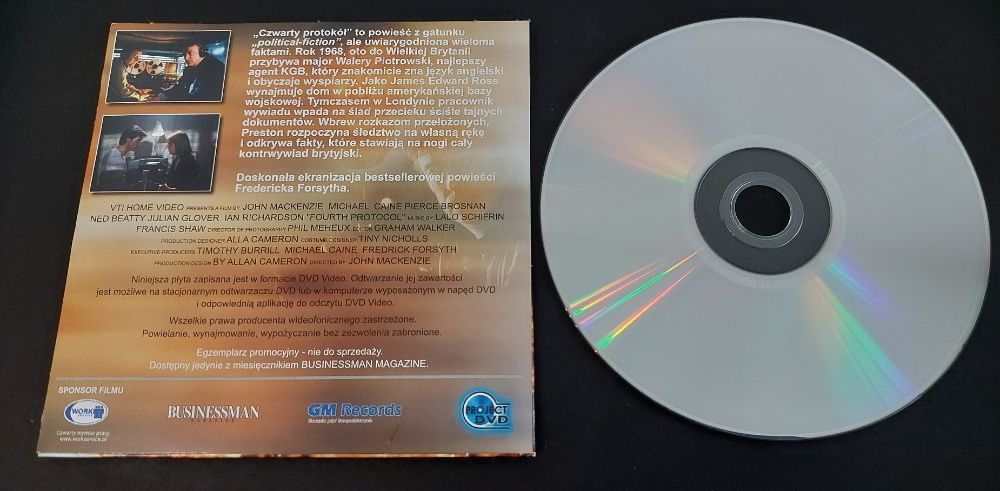 Czwarty protokół film/płyta DVD