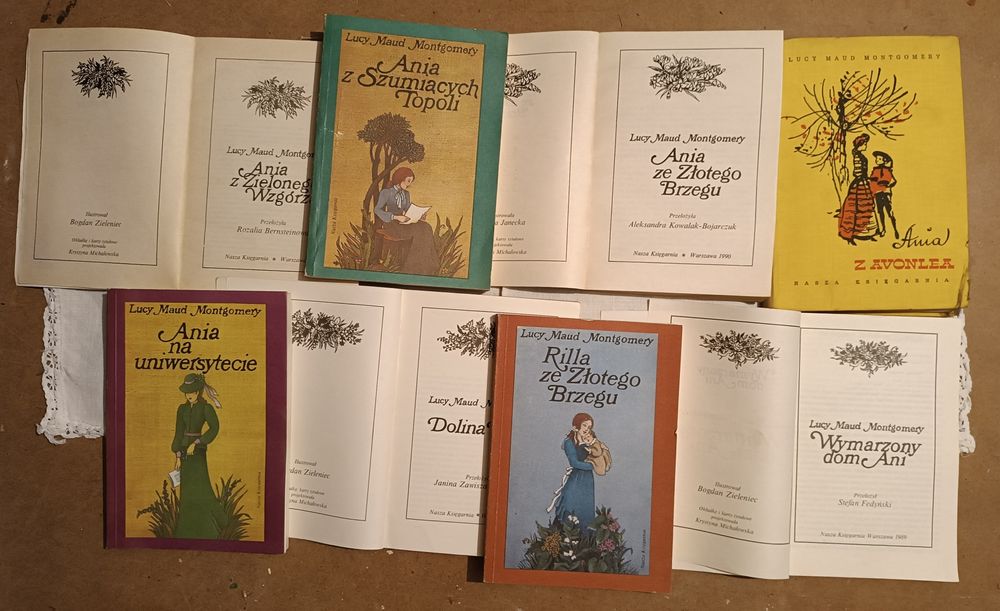 Ania z Zielonego wzgórza kolekcja