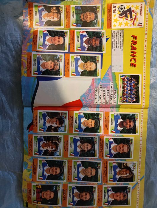 Caderneta Panini Europeu 1996 (Completa)
