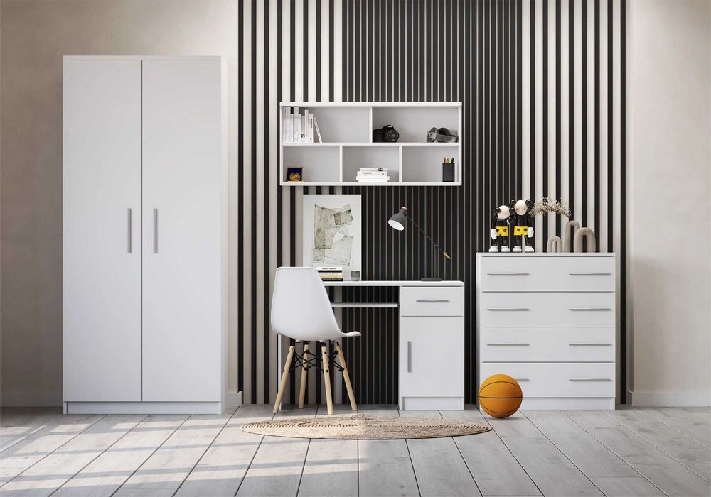 Meble dla dzieci dziecięce młodzieżowe OMEGA biały