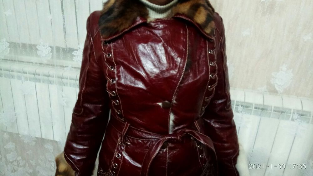 Дубленка  натуральная кожа