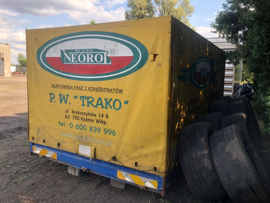 Kontener ZABUDOWĘ Burto-Plandeka