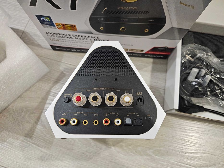 Creative Sound Blaster X7 LE – DAC + wzmacniacz klasy D 100W