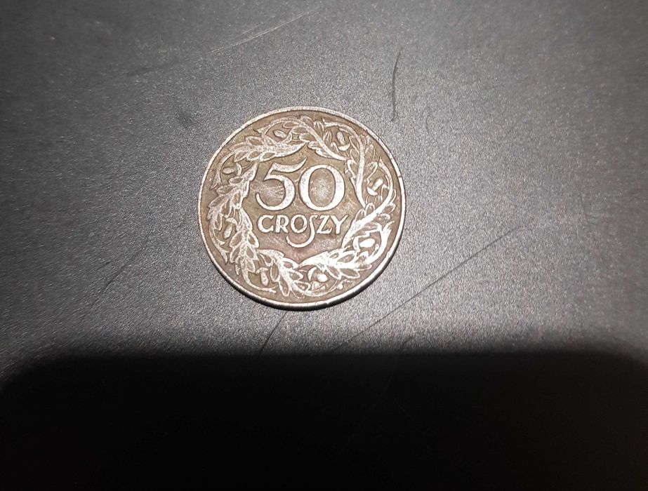 moneta 50 groszy z 1923 r.