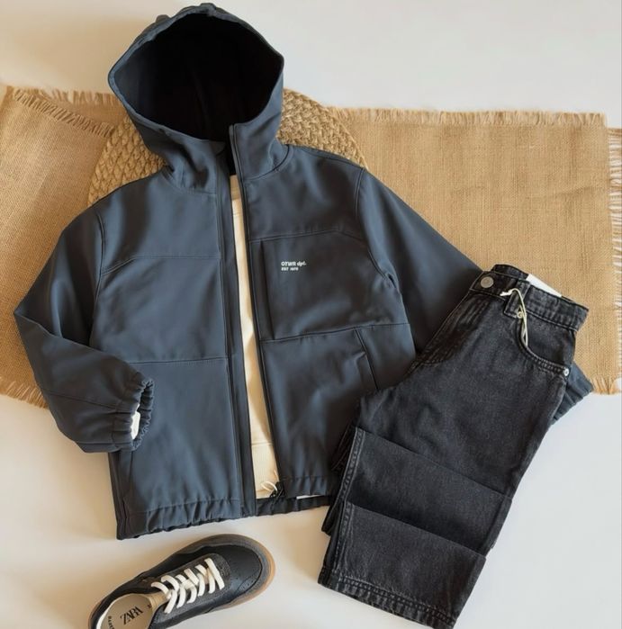Крута водонепроникна куртка, курточка від Zara, 9-10 р, 140 см
