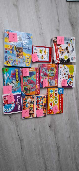 Gry edukacyjne dla dzieci caly pakiet plus puzzle