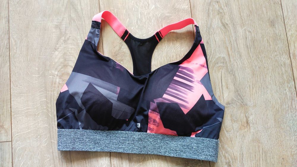 Stanik fitness cardio Domyos / Decathlon / rozmiar S