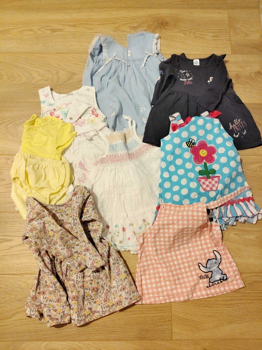 Letnie sukienki 0,5 - 2 lata