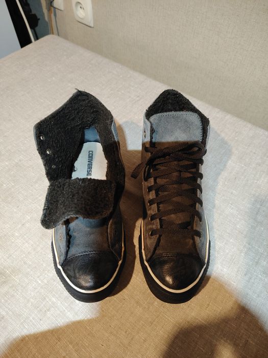 Конверсы зимние б/у 41р.