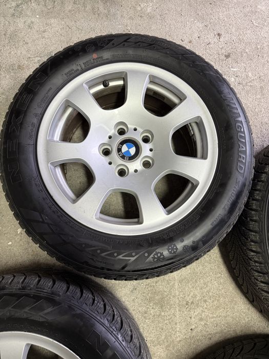 Koła zimowe BMW 5x120 225/55r16 SUPER STAN E60 E61