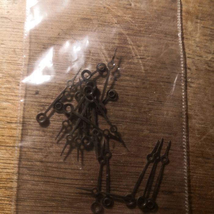 Stalowe wskazówki do zegarków kieszonkowych