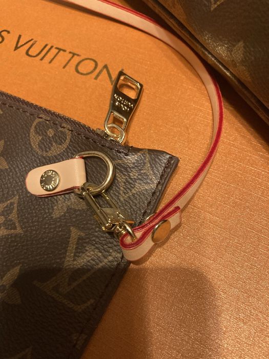 Louis Vuitton Neverfull MM – klasyk piekna brązowa z beżowymi wstawkam