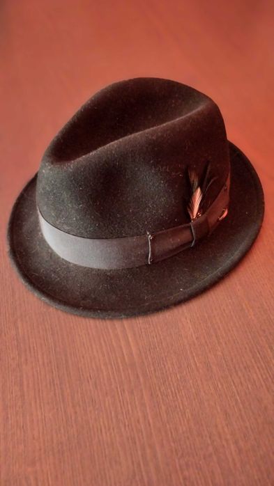 Chapéu Bailey Tino fedora preto