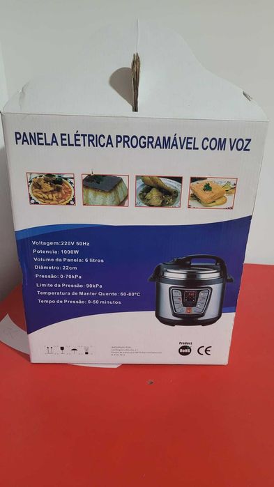 Panela Elétrica Programável com Voz