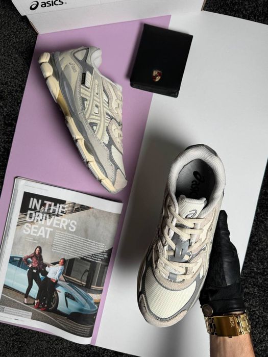 Жіночі кросівки асікс гель нік ASICS Gel-NYC W GTX Beige [37-41]