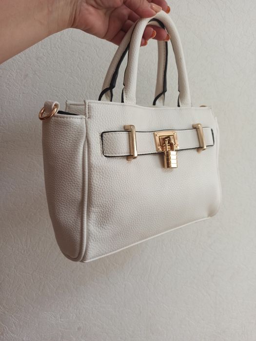 Сумочка біленька,сумка білого кольору, сумочка на літо