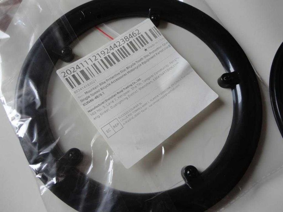 Aro proteção corrente bicicleta