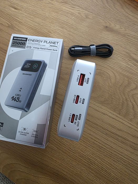 Power Bank 25000mAH M25 Pro 145W MOVESPEED