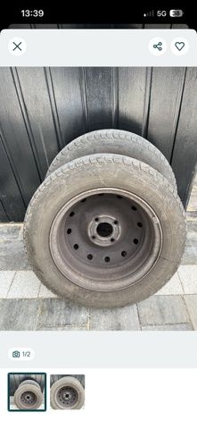 2 koła zimowe Dębica 175/70 R14 84T