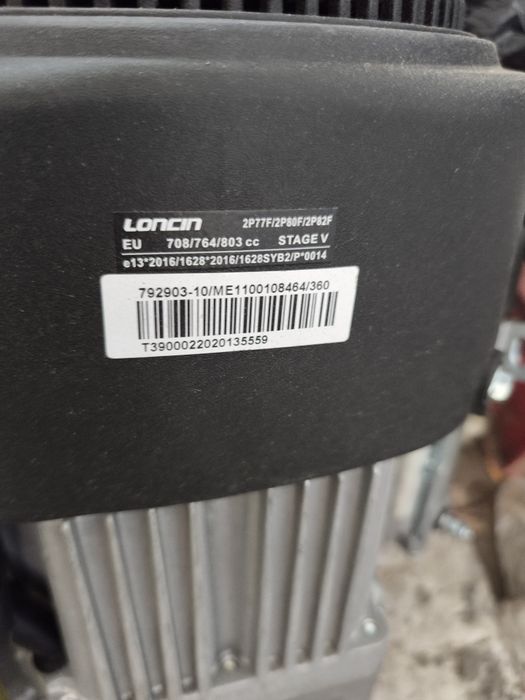 Loncin 25KM fabrycznie nowy silnik kosiarka/traktorek!