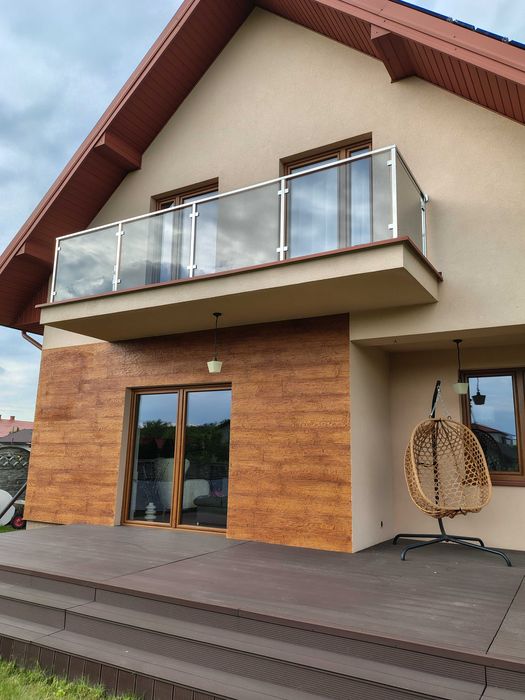 Balustrady szklane