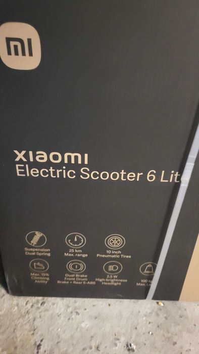 Hulajnoga xiaomi 6 lite