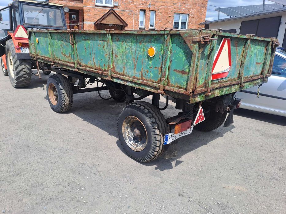 Przyczepa wywrotka Autosan, zarejestrowana opłacona, transport