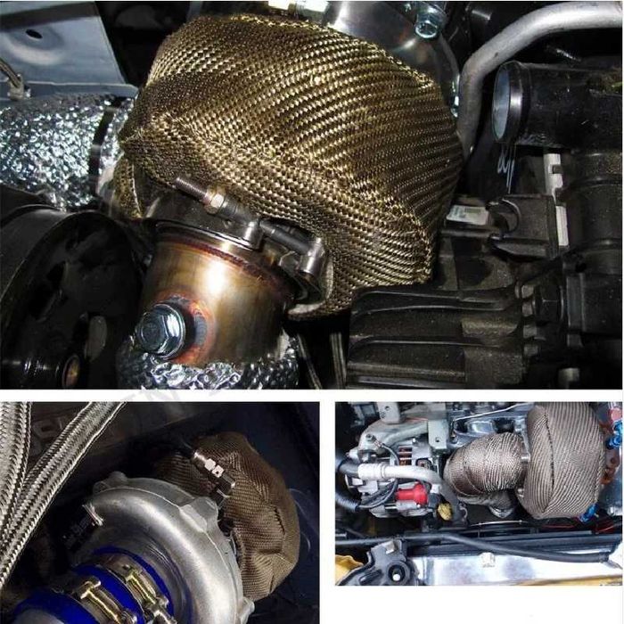 Capa / manta térmica para turbo
