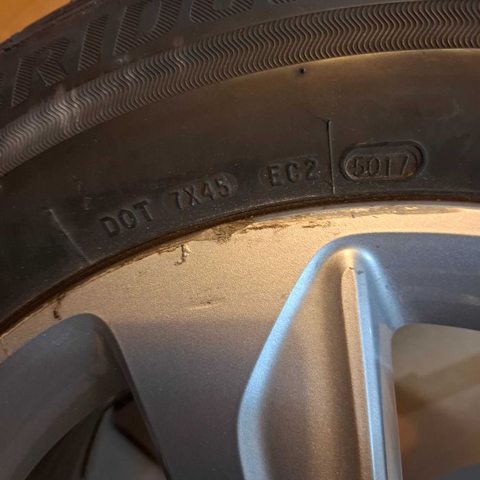 Honda Odyssey alufelga 18" + opona