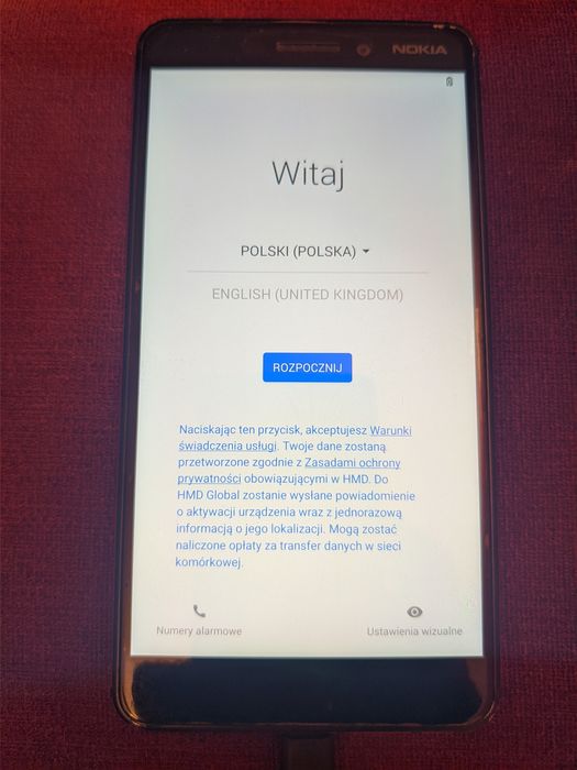 Nokia 6.1 AndroidOne 2 sztuki Czarny i srebrny!!! Cena za sztukę !